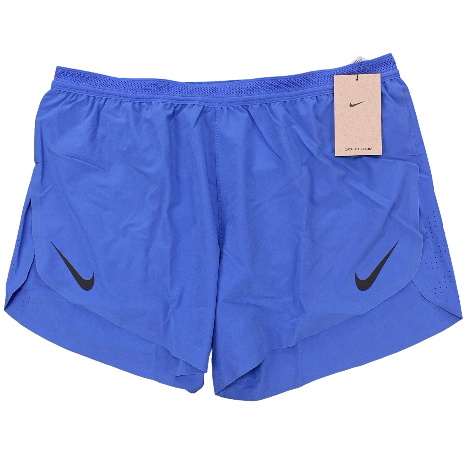 Nike Mens Dri-FIT ADV AeroSwift 4 Running Shorts Size L Blue FN3352-411 7690₽