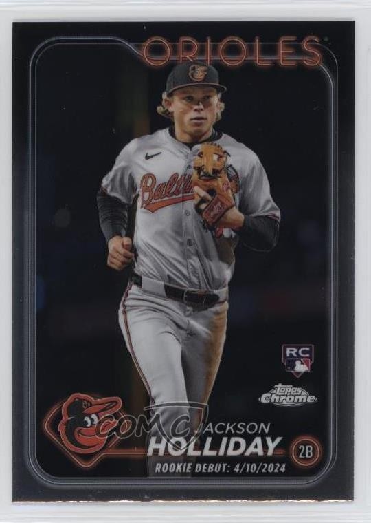 2024 Topps Chrome Update Rookie Debut Jackson Holliday #USC89 os2