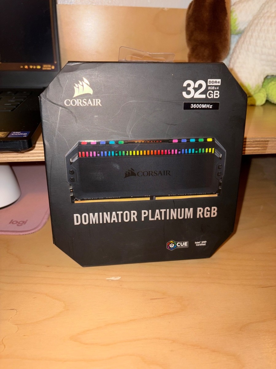 CORSAIR Dominator Platinum RGB 32GB (4 x 8GB) DDR4 3600 (PC4-28800