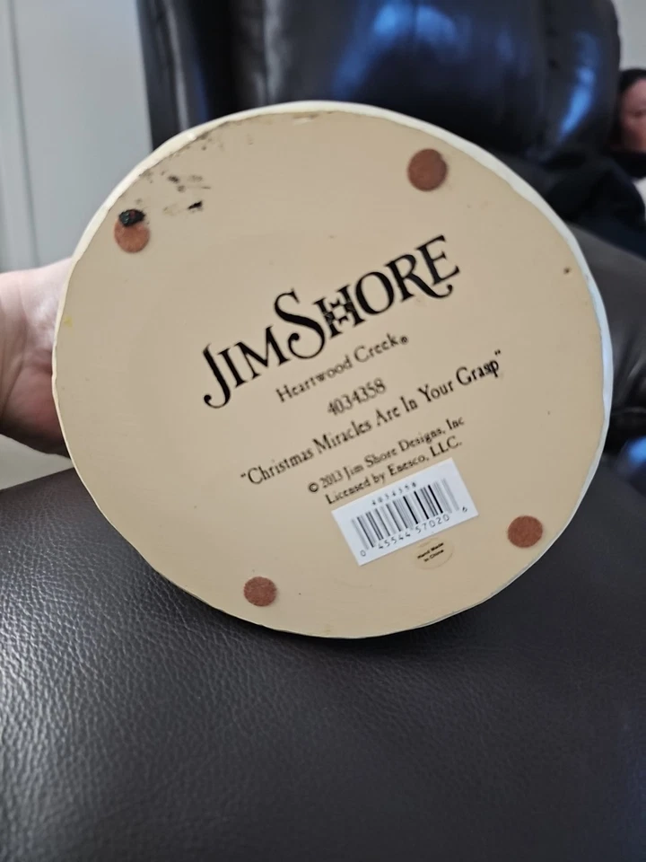 Jim Shore "Milagros de Navidad están a tu alcance" Santa, número de modelo 4034358 Foto 2 de 2