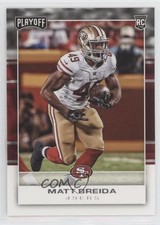 2017 Panini Playoff Rookies Matt Breida #297 0l4h