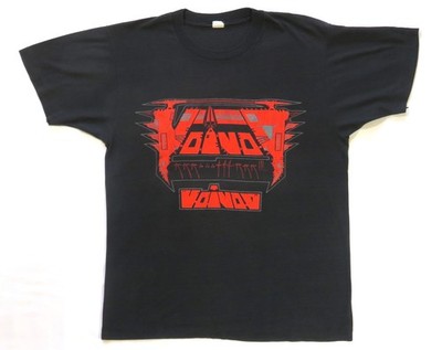 Voivod Vintage T Shirt 1980's Tour Concert 1986 To The Death Logo