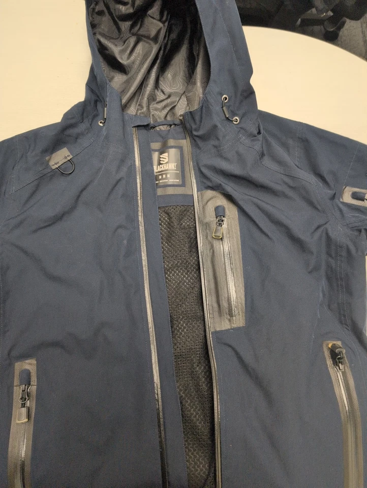 Chaqueta impermeable Blackhawk Tactical Softshell - azul marino mediano Foto 2 de 4
