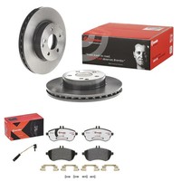 Brembo Bremsscheiben+ Xtra BelÄGe Vorne Passend FüR E-KLASSE W212 S212 C207 A207