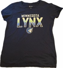 Minnesota Lynx Women's Short Sleeve WNBA T-Shirt - Blue - NEW - Size: MED