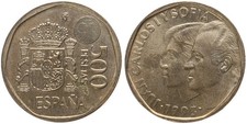 Spain - Spain 500 Pesetas 1987-2001 - KM# 831, 924 Different Years