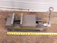 BRIDGEPORT PRECISION MILLING MACHINE VISE 6" JAWS WITH HANDLE MADE IN USA