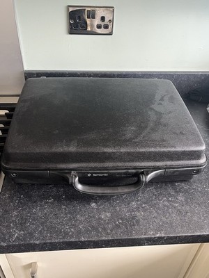 Samsonite Vintage Hartschalenkoffer schwarz Schlüssel nicht enthalten