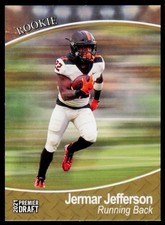 2021 SAGE Premier Draft Jermar Jefferson 123 Gold Oregon State Beavers