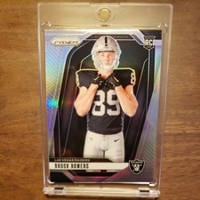 2024 Panini Prizm - Rookie Variations Brock Bowers #9 Silver Prizm (RC) 🔥🔥