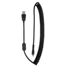 Compatible for SpeechMike Premium and SpeechMike III Curly Cord USB Type A to...