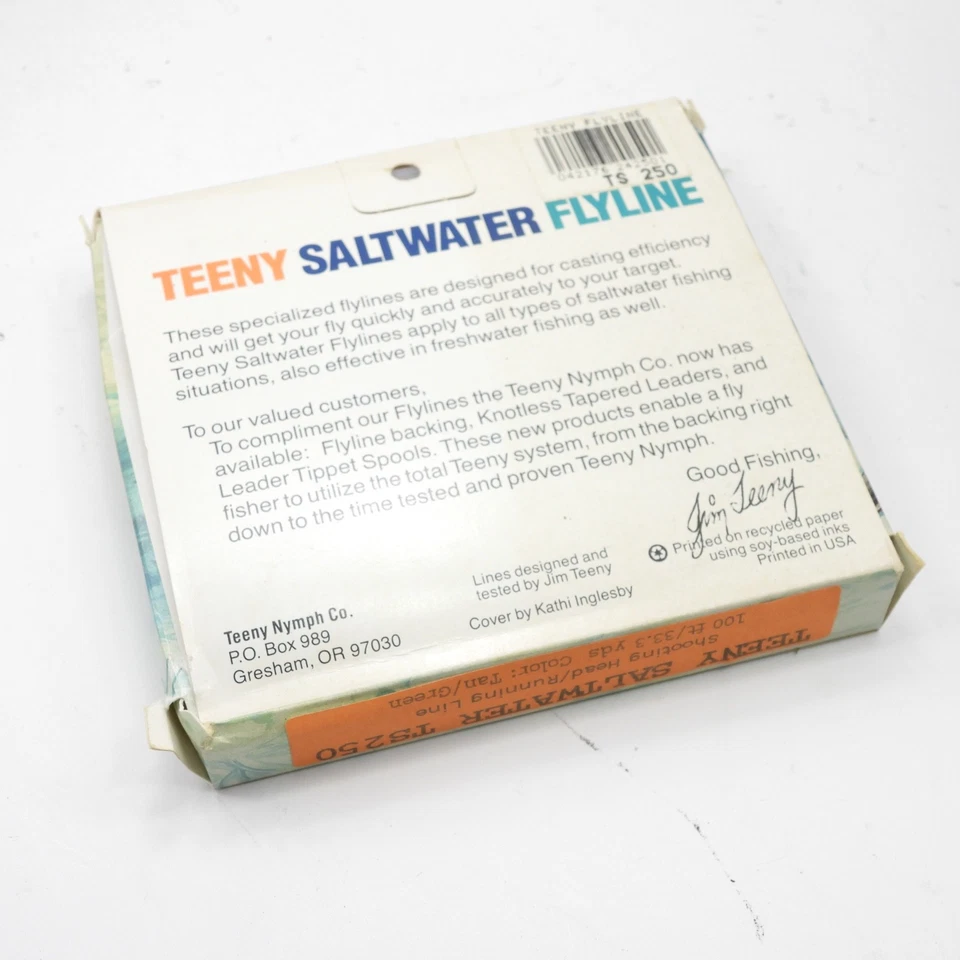 Teeny Saltwater TS250 Fly Line. - Image 4 of 4