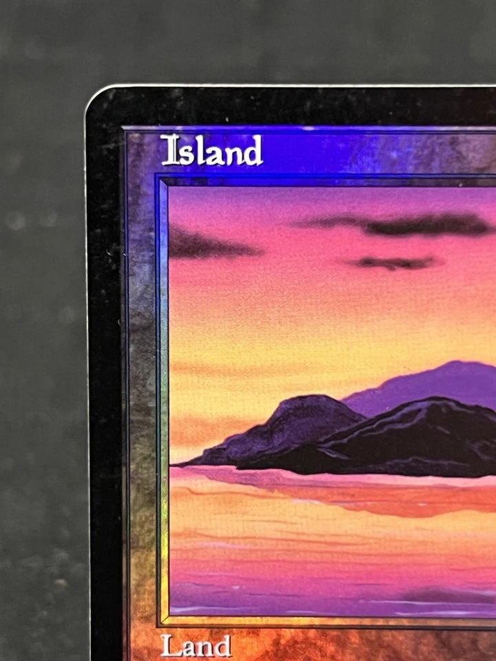 Magic the Gathering Arena Promo Island FOIL ~LP/MP~ 2001 MTG - Image 3 of 4