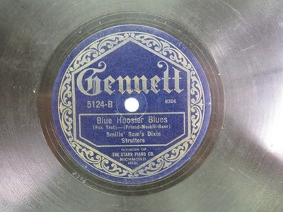 Smilin' Sam's Dixie Strutters - GENNETT 5124 - Blue Hoosier Blues & Bambalina