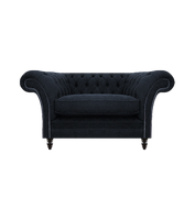 Wohnzimmer Blau Designer Sessel Chesterfield Polstersessel Einrichtung