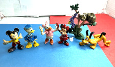 Vintage Marx Disneykins Applause Mini Figures Mickey Minnie Donald Pluto Daisy