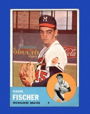 1963 Topps Set-Break #554 Hank Fischer EX-EXMINT *GMCARDS*