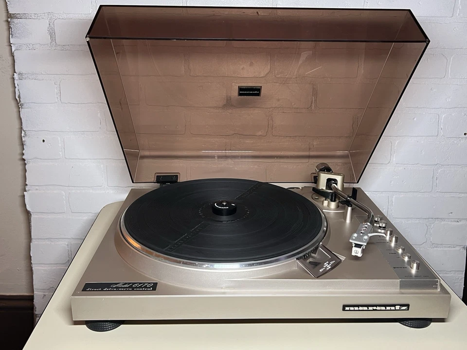 Marantz Modelo 6170 Servo Control de Accionamiento Directo Mesa Giratoria Tocadiscos G3D Foto 2 de 4