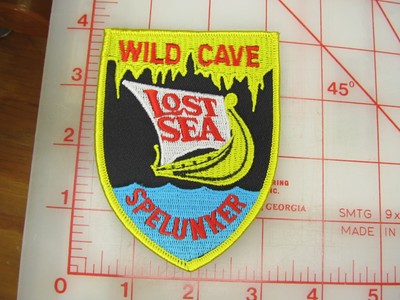 Lost Sea collectible Wild Cave Spelunker patch (mQ)