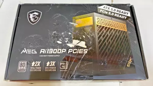 MSI MEG Ai1300P 1300W PCIE5 Switching Power Supply - FOR PARTS (OFFERS WELCOME)