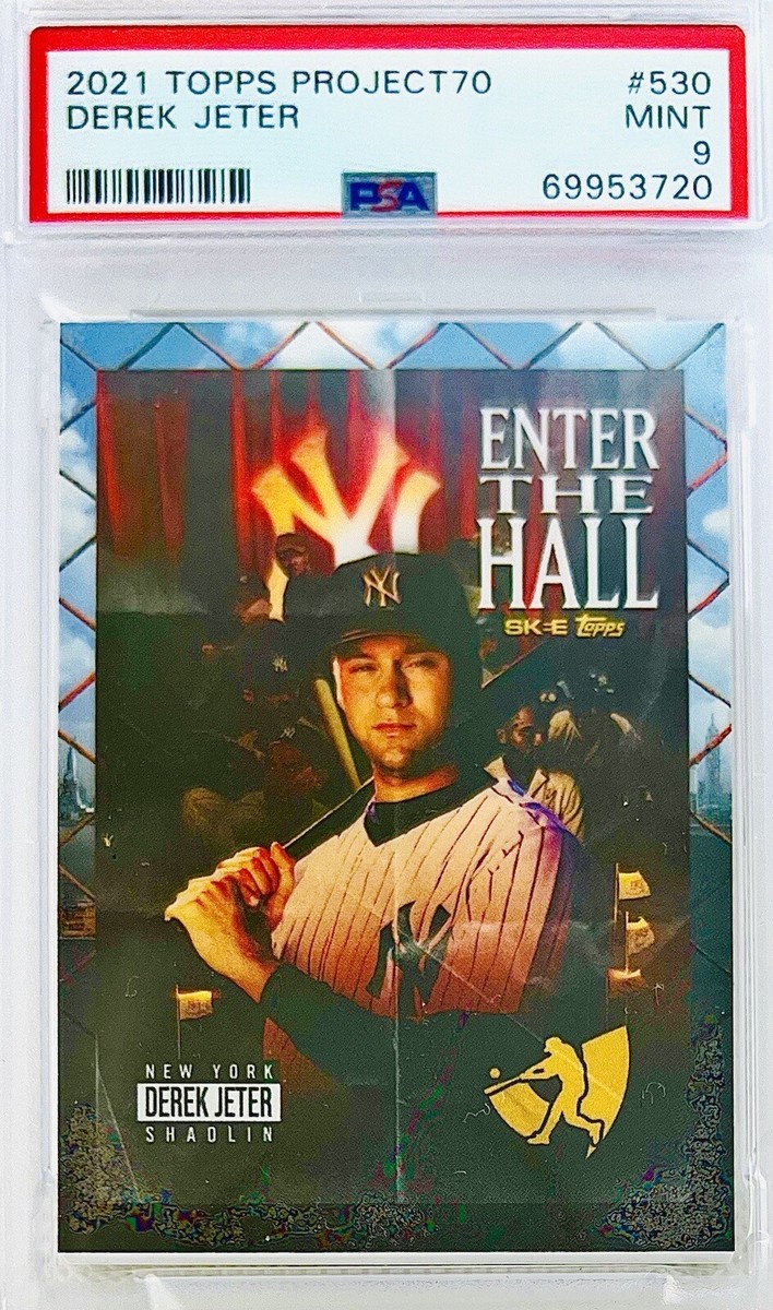 2021 Topps Project 70 Derek Jeter By DJ Skee #530 PSA 9💎 PSA Low