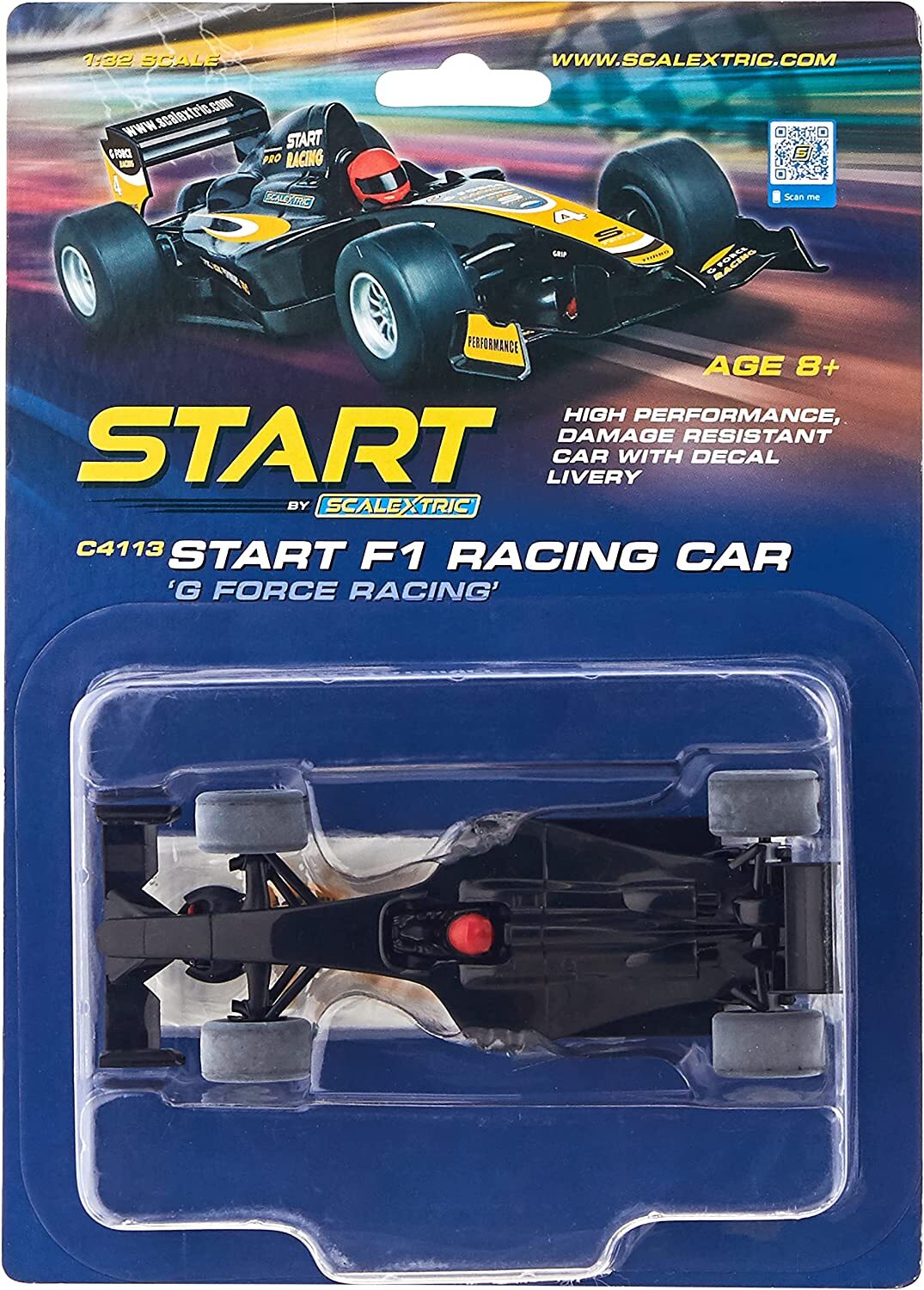 Scalextric Start F1 Racing Car ‘G Force Racing’ 5055286665639 eBay