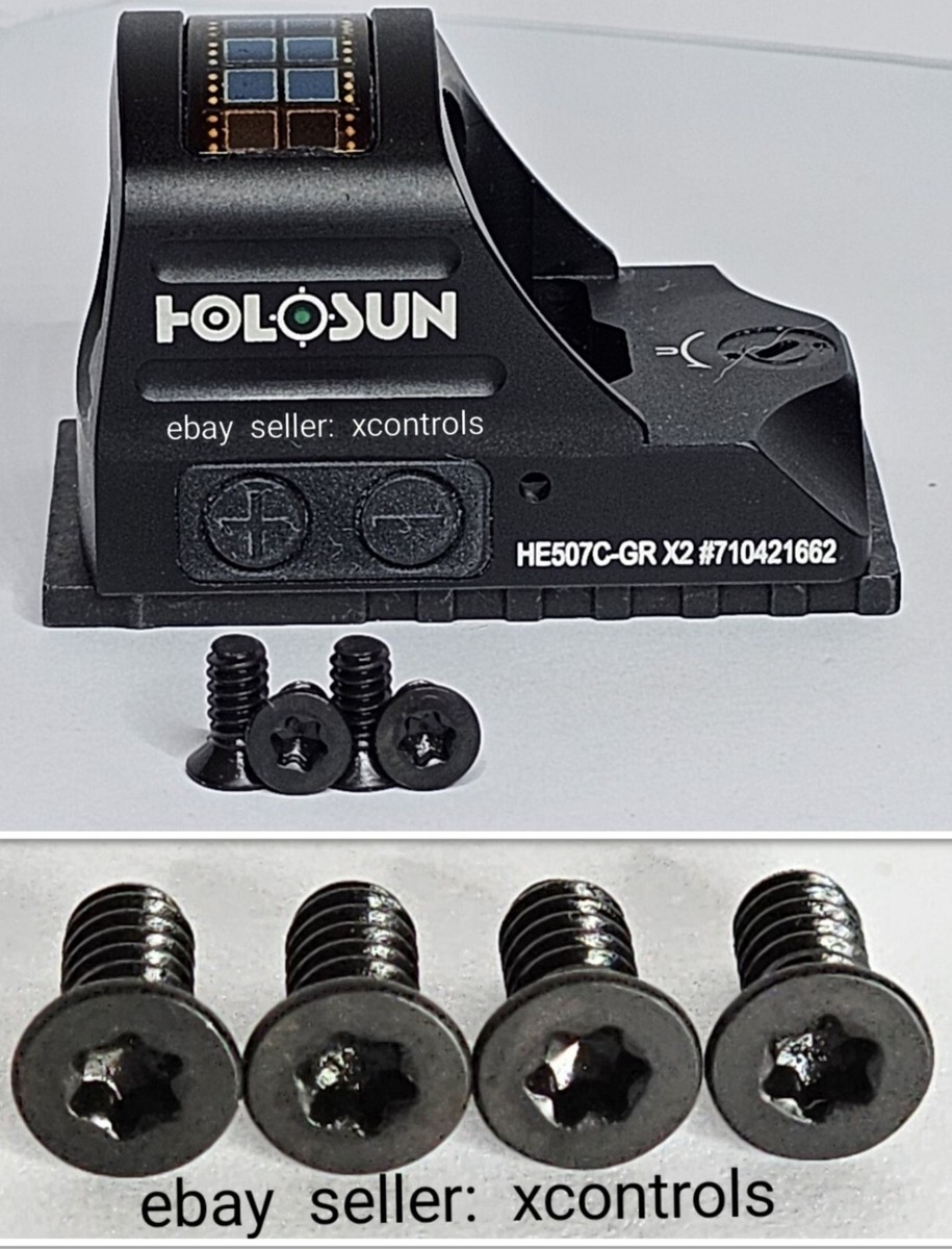 Holosun 407C / 507C / 508T TORX Mounting Screws / Custom Made | eBay