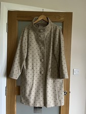 Great Plains Wool Polka Dot Coat ... Size L