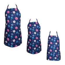 Adjustable Set of three Apron Set Cooking Apron Kids apron Kitchen accessory