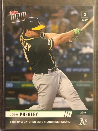2019 Topps Now 171 Josh Phegley