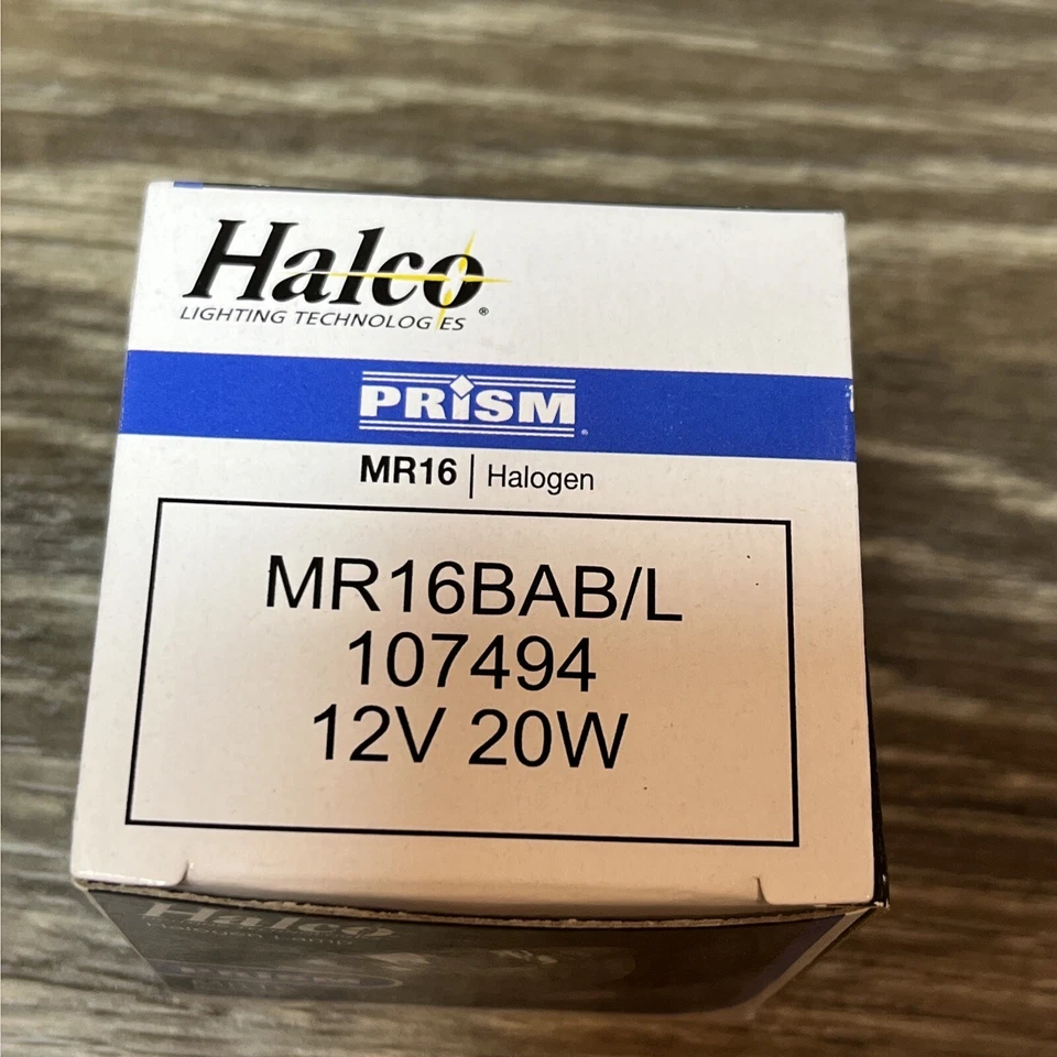 Halco MR16BAB/L/ 107494 12V 20W. GU5.3 Prism - Image 3 of 3
