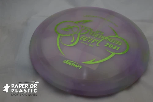 Discraft Ledgestone 2021 Z SWIRL PULSE 173 G Driver Light Purple NEW Laser Green