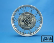 TRIUMPH OEM 04-16 THRUXTON 900 CARB EFI REAR SPOKED WHEEL RIM 17X3.5 *STRAIGHT*