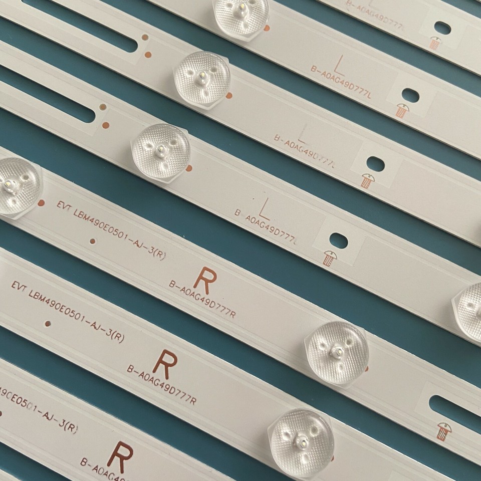 12-teiliges LED-Streifen Set Für TV-Hintergrundbeleuchtung – Für Philips & Andere Modelle
