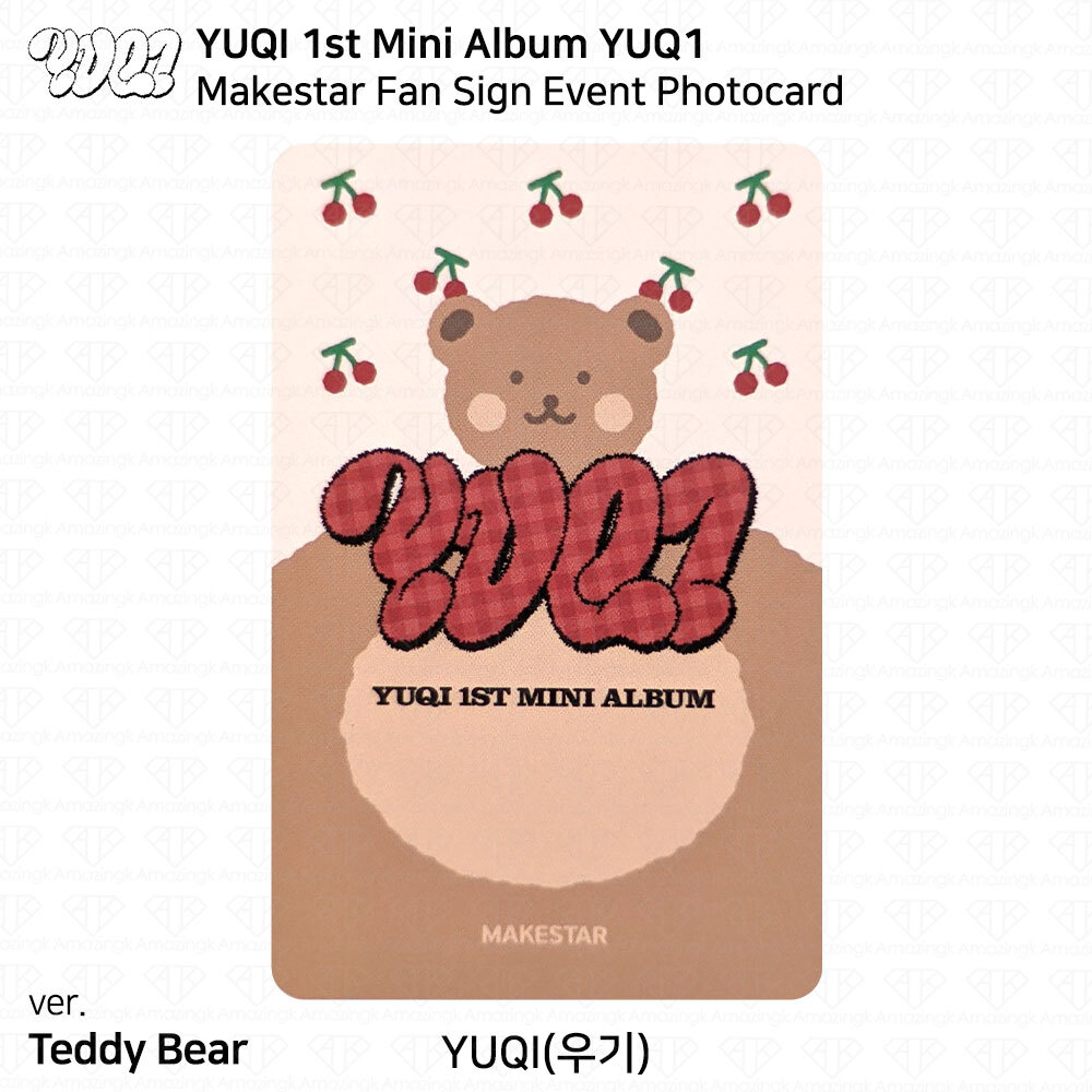 G)I-DLE G-IDLE YUQI 1st Mini Album YUQ1 Makestar Fan Sign Event