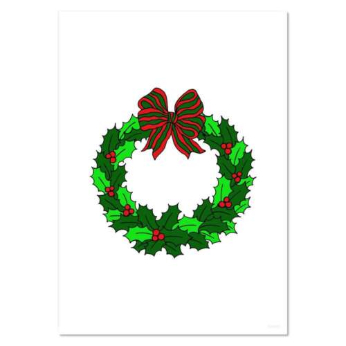 'Christmas Wreath' Wall Posters / Prints (PP022898) - Picture 1 of 14