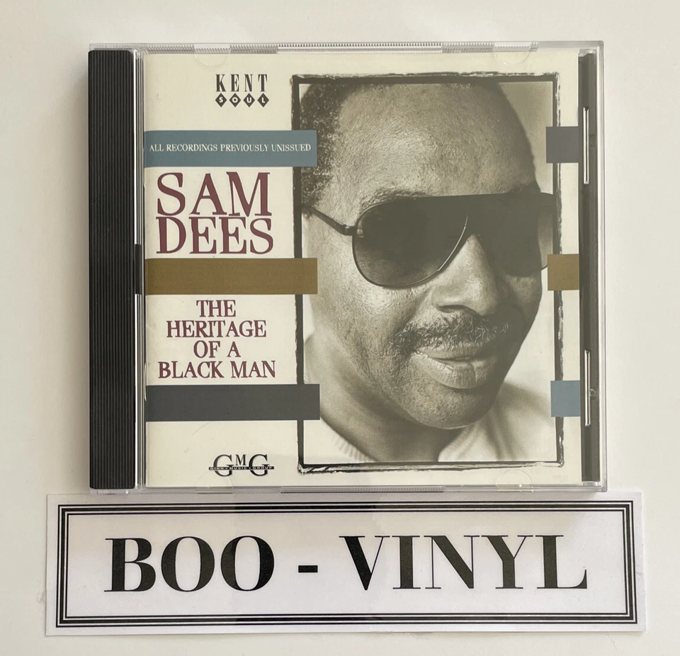 Sam Dees The Heritage Of A Black Man Cd Album Kent Funk Soul Near Mint Foto 3 de 4