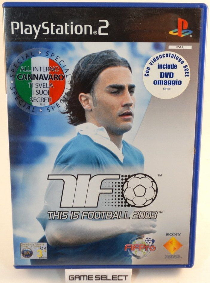 THIS IS football 2003 sony ps2 playstation 2 pal - - Original Full