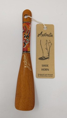 Australia Shoe Horn Signed Hand Painted New