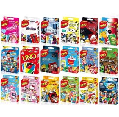 Disney UNO Kartenspiel Kinder Erwachsene verschiedene Motive Neu Top