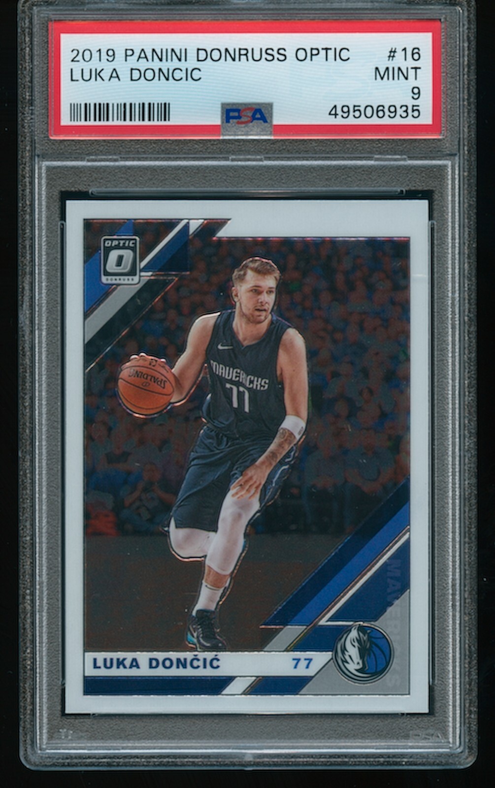 Luka Doncic 2019-20 Panini Optic #16 MAVERICKS PSA 9 MINT 49506935