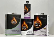 GM 382e/ 382e Pewter Metallic Automotive Basecoat, 7Clearcoat, Reducer Gal Kit