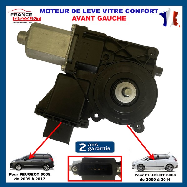 Antriebsmotor Temic Elektrischer Fensterheber Vorne Links FüR Peugeot 3008 5008--image