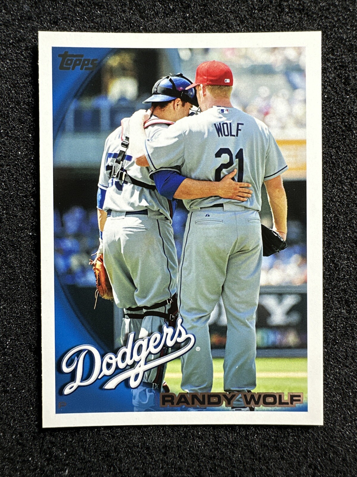 RANDY WOLF #279 2010 Topps Baseball QTY Los Angeles Dodgers