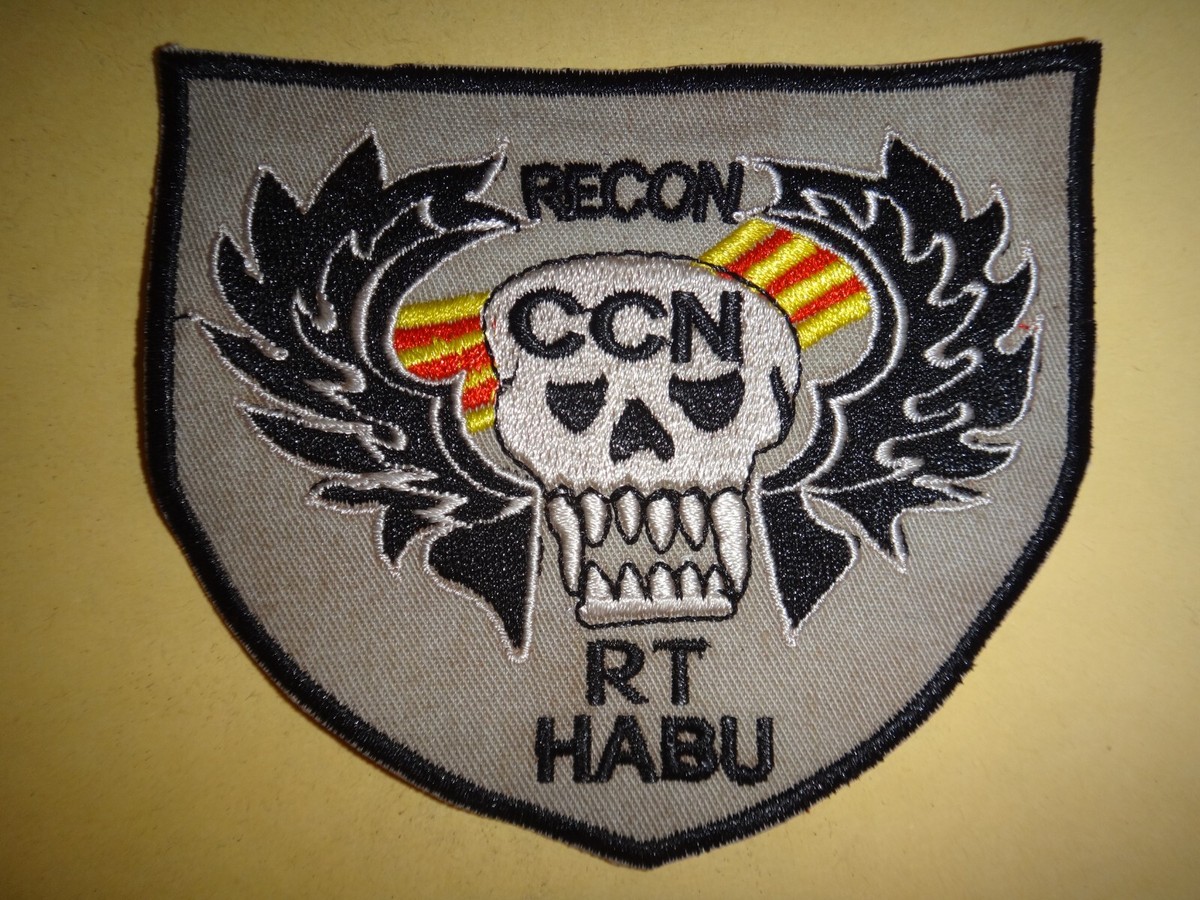 Vietnam War US Army MACV-SOG RT HABU RECON CCN Patch | eBay