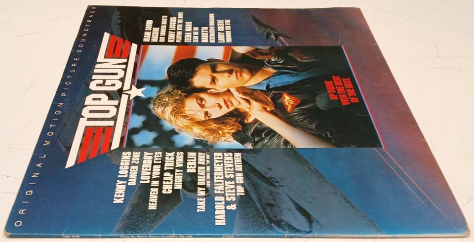 "Top Gun Original Motion Picture Soundtrack" 1986 Aust 1st.Press EX Vinyl LP - Image 4 of 4
