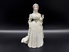 Coalport Queen Victoria in Wedding Dress Figurine Bone China England