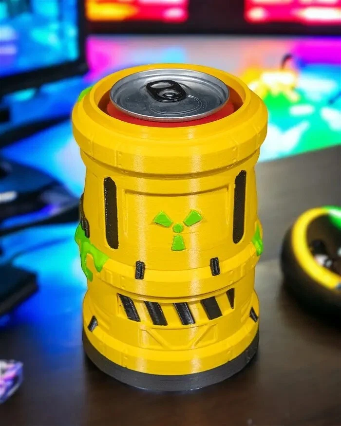 Toxic Waste Can Holder - Image 2 of 4