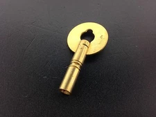 Brass Novelty Clock Key. size 4  3.2 mm or .128 in.