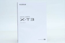 Fuji Fujifilm X-T3 Original Camera Instruction Manual / User Guide English
